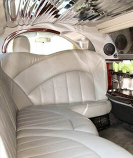 white leather seats